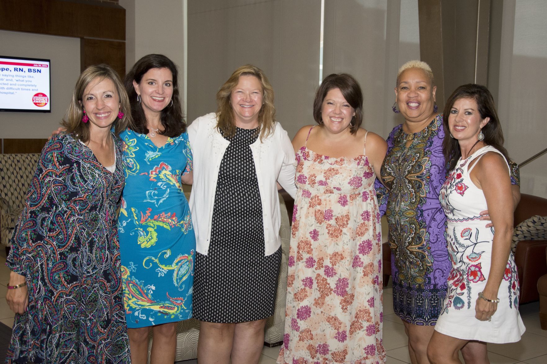 Michele Lewis, Laura Meier, Brigid Secrist, Jenny Meador, Pat Montgomery, Kristine Schopp